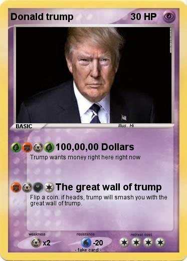 Pokemon Donald trump