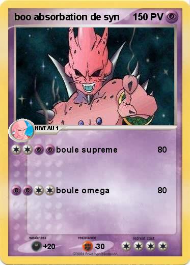 Pokemon boo absorbation de syn