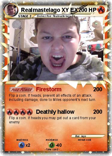 Pokemon RealmasteIago XY EX