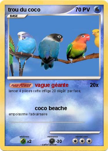 Pokemon trou du coco
