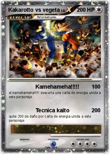 Pokemon Kakarotto vs vegeta