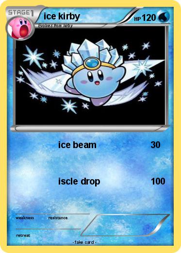 Pokemon ice kirby