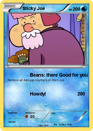 Pokemon Sticky Joe