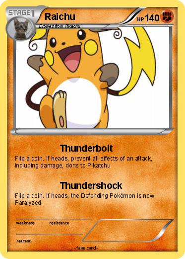 Pokemon Raichu