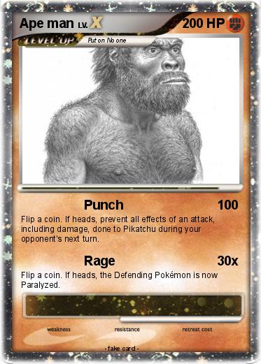 Pokemon Ape man