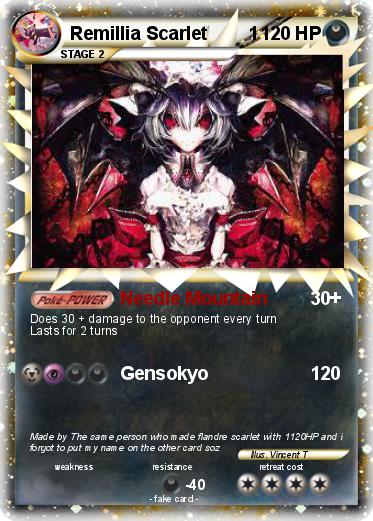 Pokemon Remillia Scarlet        1