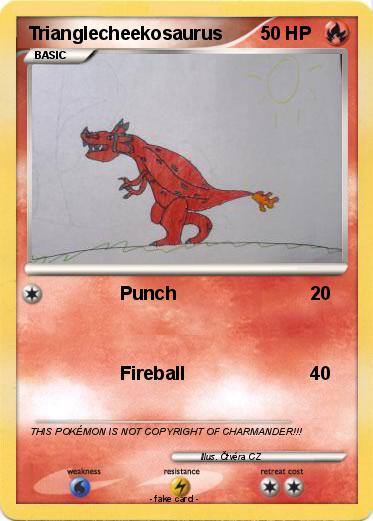 Pokemon Trianglecheekosaurus