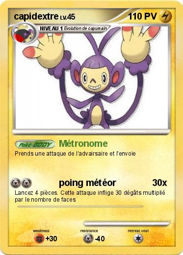 Pokemon capidextre