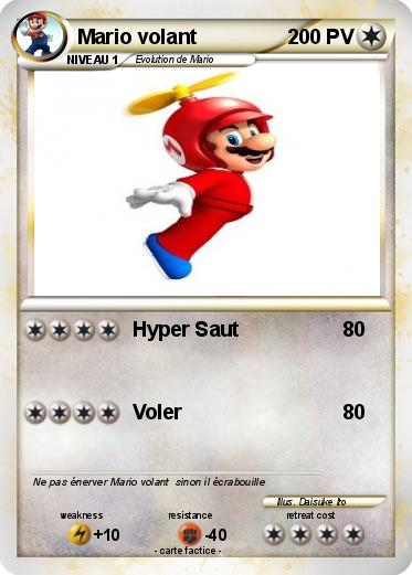 Pokemon Mario volant