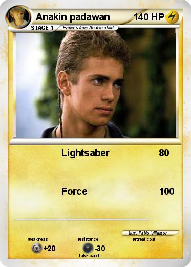 Pokemon Anakin padawan