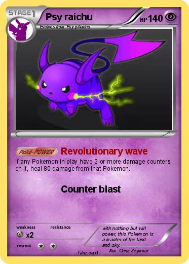 Pokemon Psy raichu