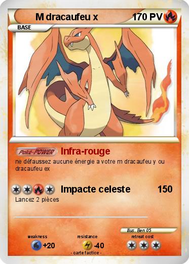 Pokemon M dracaufeu x