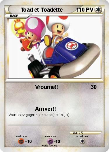Pokemon Toad et Toadette