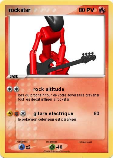 Pokemon rockstar