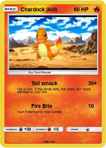 Pokemon Chardock (kid)