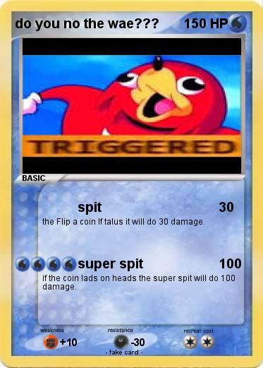 Pokemon do you no the wae???