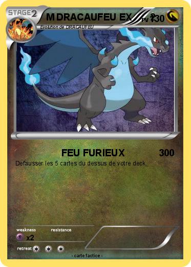 Pokemon M DRACAUFEU EX       2