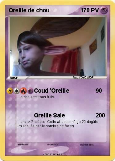 Pokemon Oreille de chou