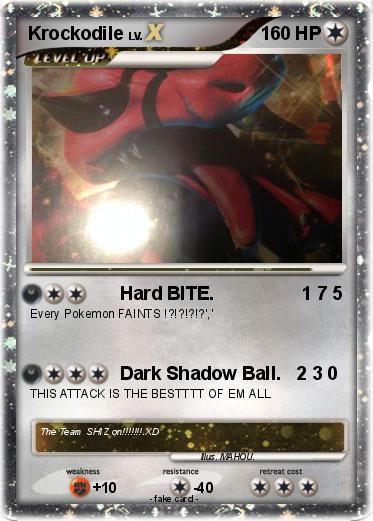 Pokemon Krockodile