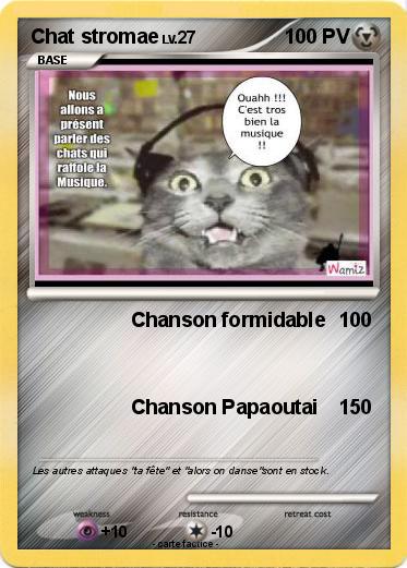 Pokemon Chat stromae