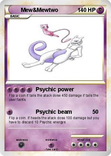 Pokemon Mew&Mewtwo