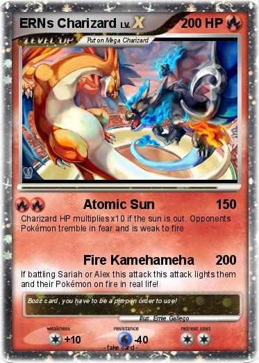 Pokemon ERNs Charizard