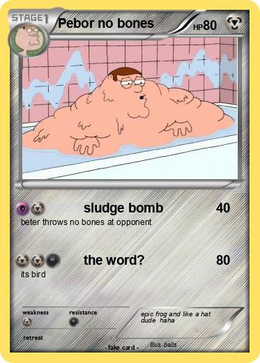 Pokemon Pebor no bones