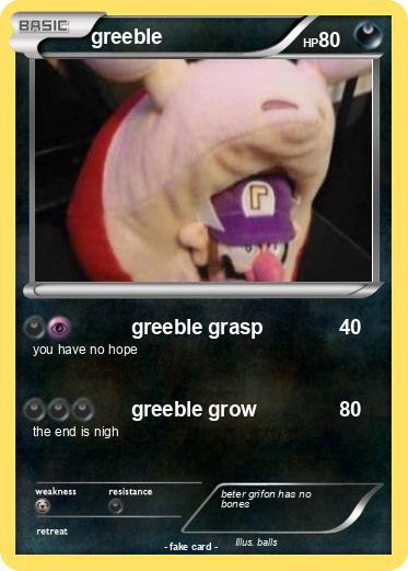 Pokemon greeble