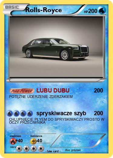 Pokemon Rolls-Royce