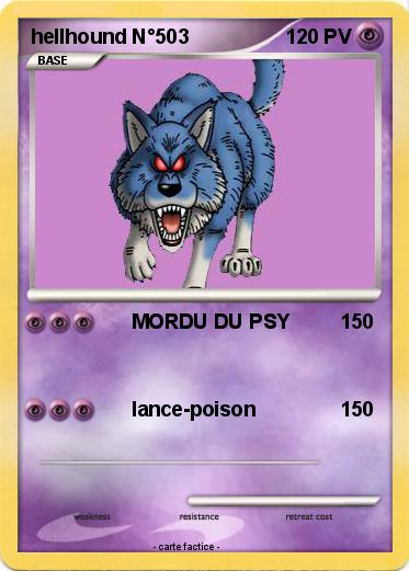 Pokemon hellhound N°503