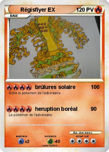 Pokemon Régisfiyer EX