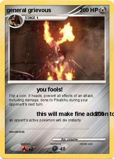 Pokemon general grievous