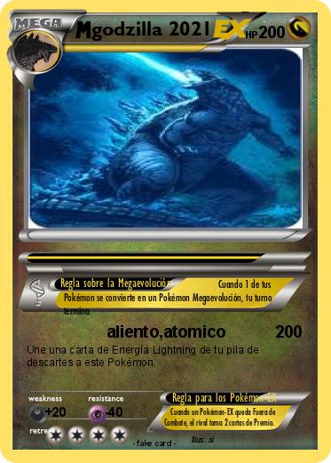 Pokemon godzilla 2021
