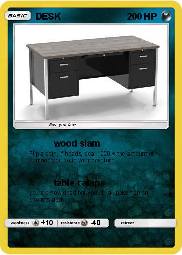 Pokemon DESK