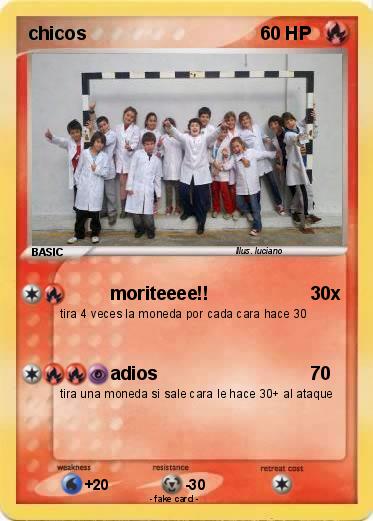 Pokemon chicos
