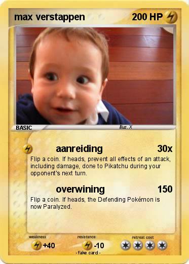 Pokemon max verstappen
