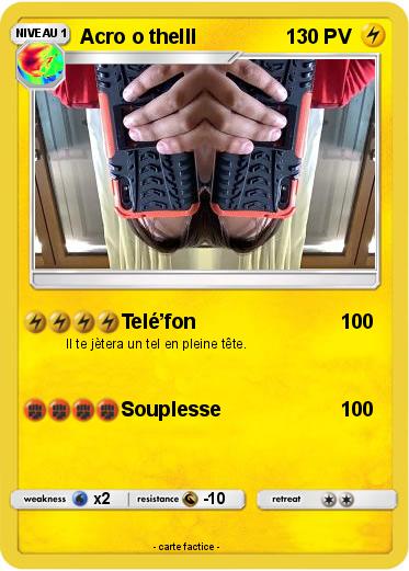 Pokemon Acro o thelll