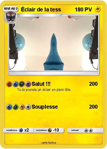 Pokemon Éclair de la tess