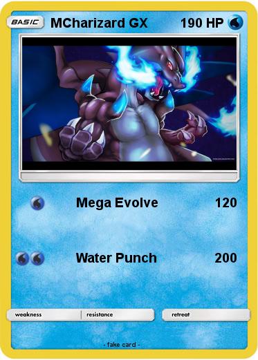 Pokemon MCharizard GX