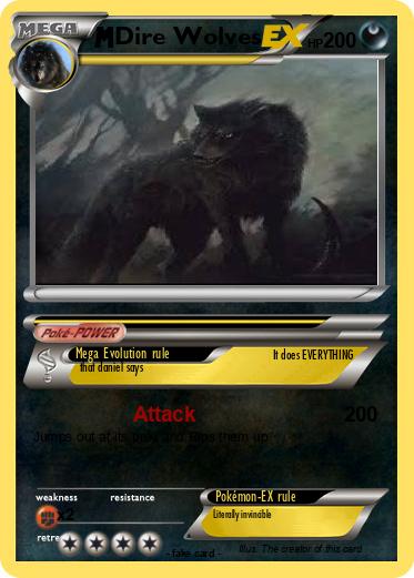 Pokemon Dire Wolves