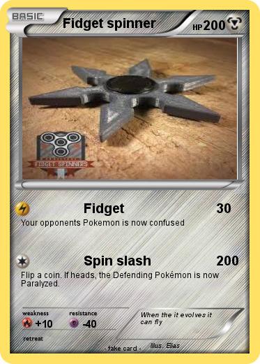 Pokemon Fidget spinner
