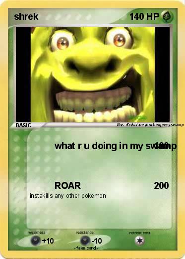 Pokemon shrek