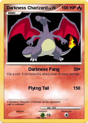 Pokemon Darkness Charizard