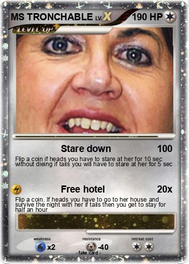 Pokemon MS TRONCHABLE