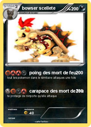 Pokemon bowser scellete