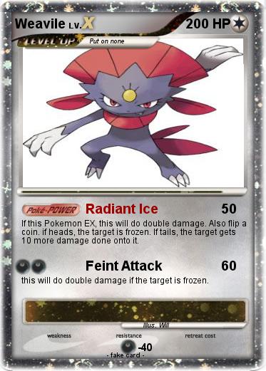 Pokemon Weavile