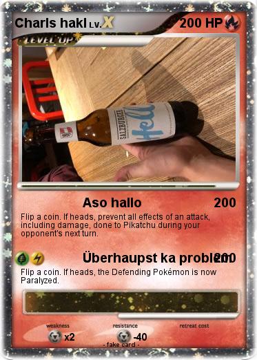 Pokemon Charls hakl