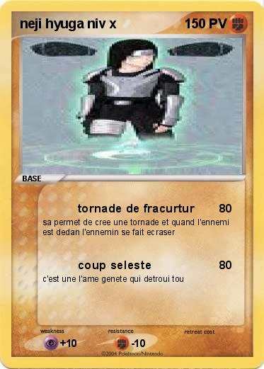 Pokemon neji hyuga niv x