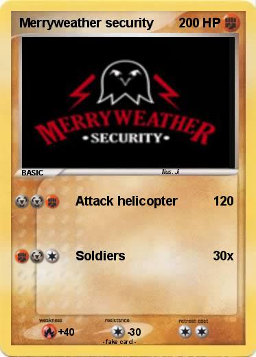 Pokemon Merryweather security
