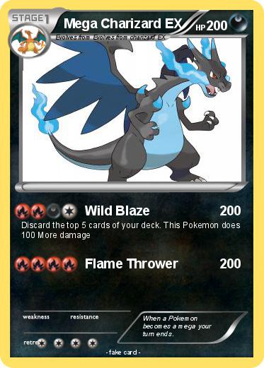 Pokemon Mega Charizard EX